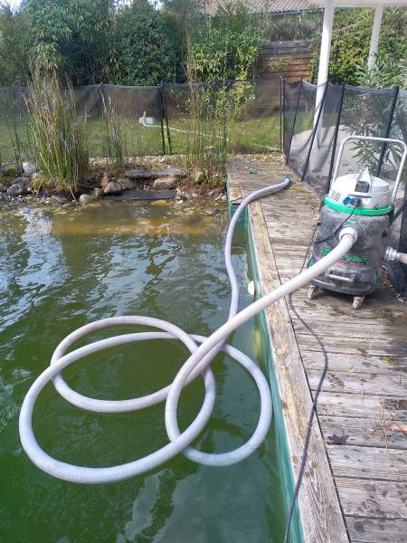 Paysagiste pour l'entretien d'une piscine naturelle à Capbreton dans les Landes