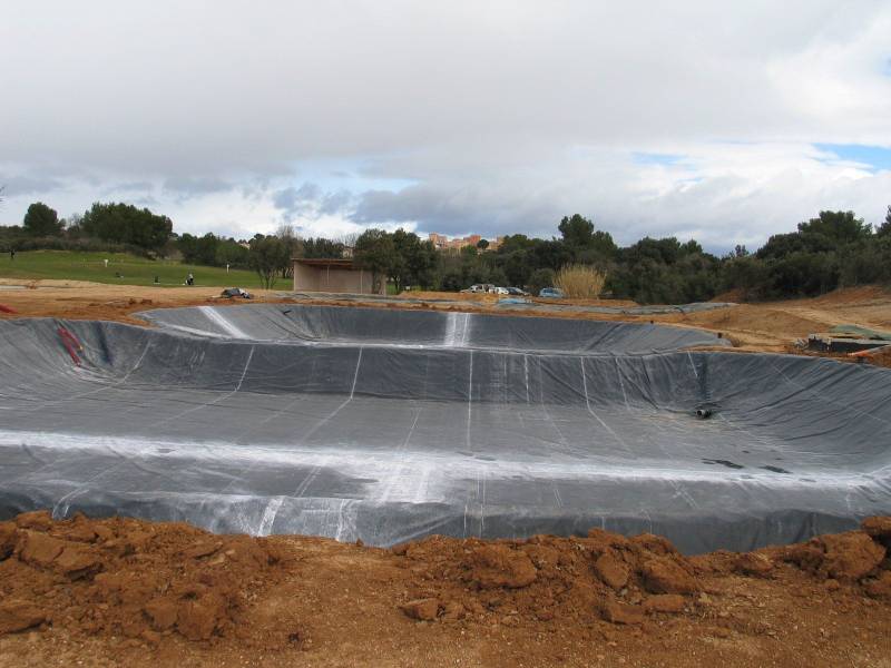 Etanchéité réserve d'eau