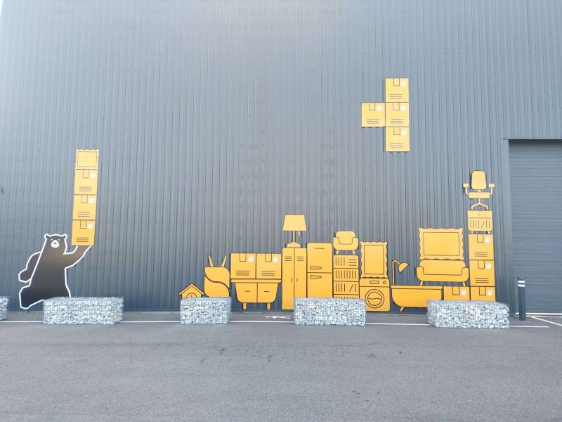 fourniture et la pose de gabions à Sanguinet près du Bassin d'Arcachon 