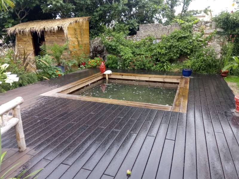 Paysagiste pour aménagement de piscine écologique à Sanguinet dans les Landes