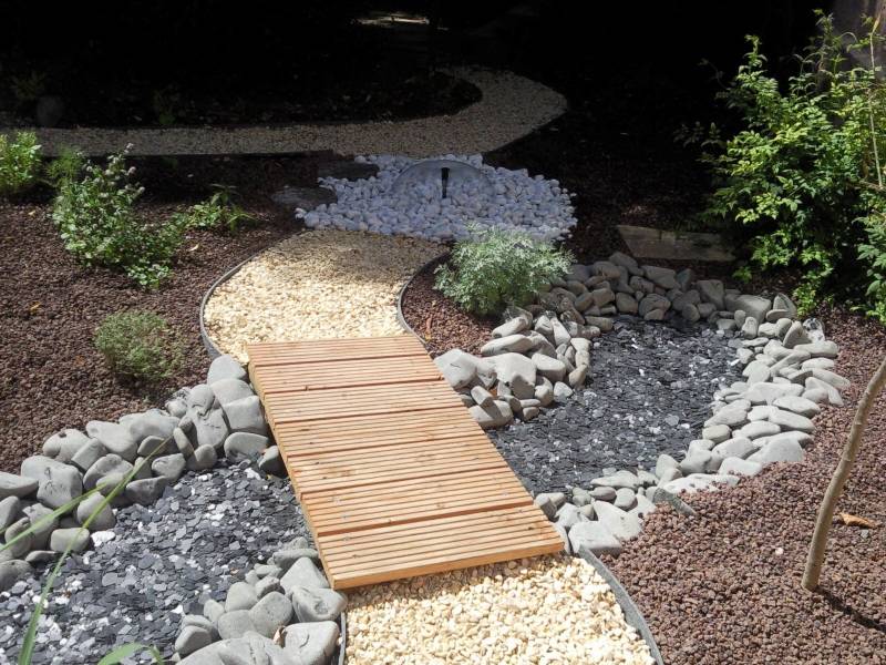 Paysagiste pour la réalisation d'un pont en pin cl IV