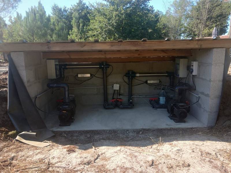 Conception et aménagement d’une piscine naturelle à Sanguinet dans les Landes